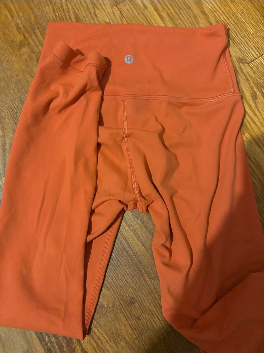 lululemon athletica Orange High-Rise Leggings
